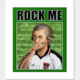 Football Art - Wolfgang Amadeus Mozart - ROCK ME Posters and Art